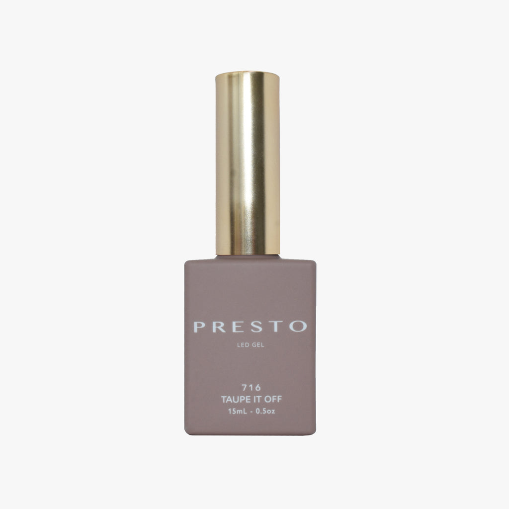 PRESTO Color Series:  TAUPE IT OFF 716