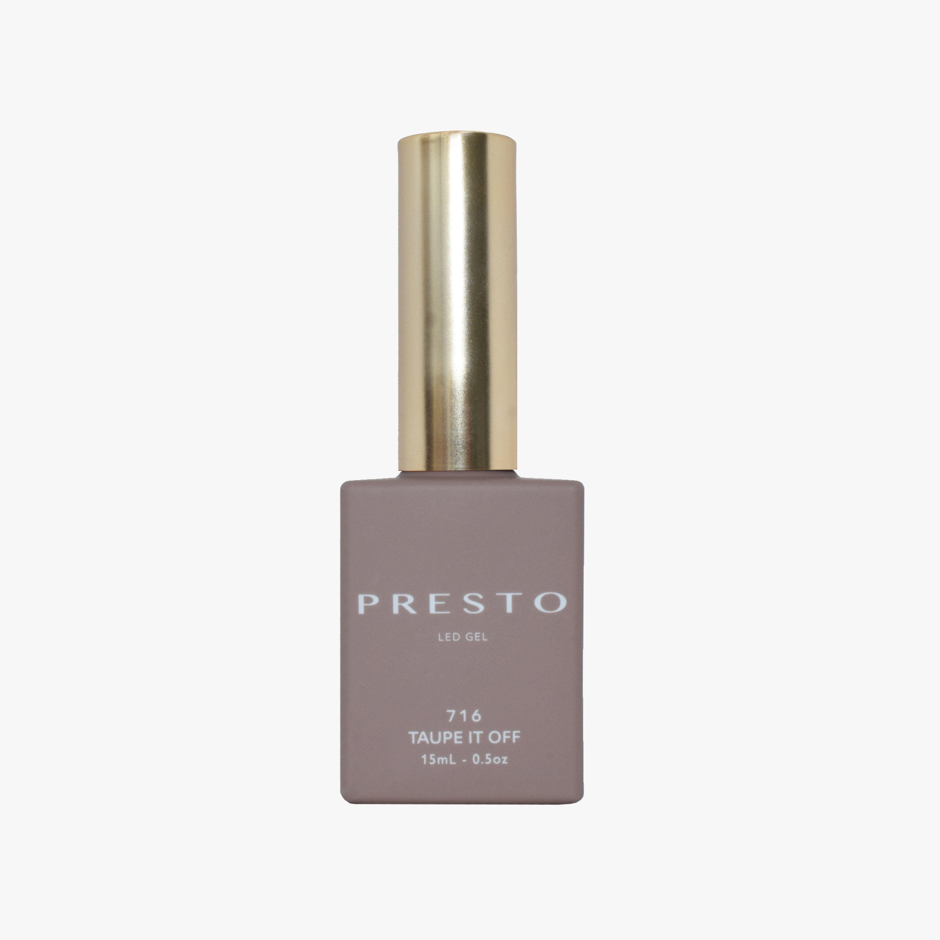 PRESTO Color Series:  TAUPE IT OFF 716