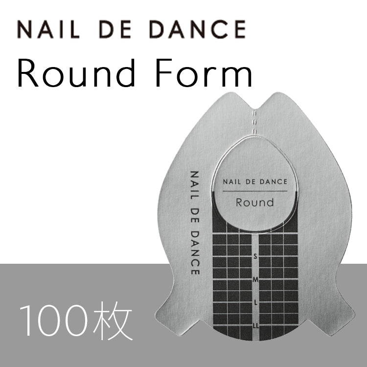 Nail de Dance [NEW] Round Forms 100pcs