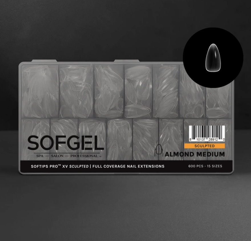 Softips Pro XV Sculpted Almond Medium [NEW]