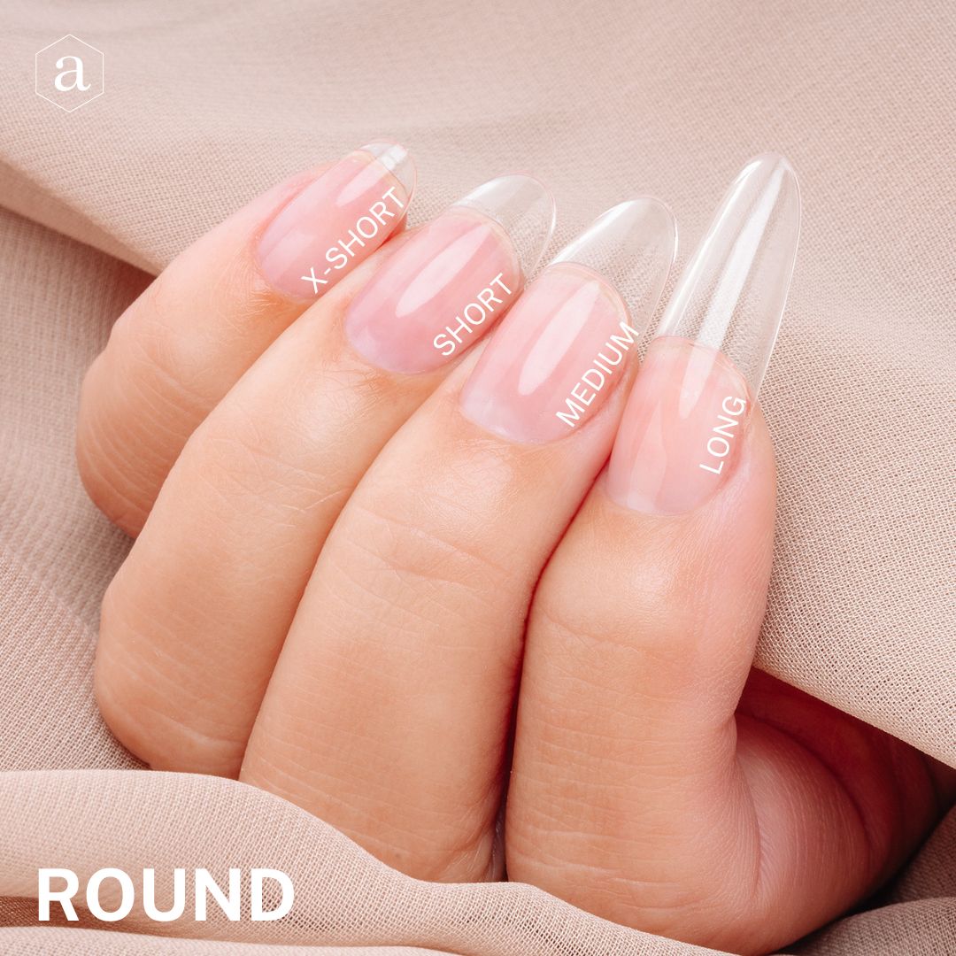 GEL-X® SCULPTED ROUND BOX OF TIPS - PRO (600PCS)