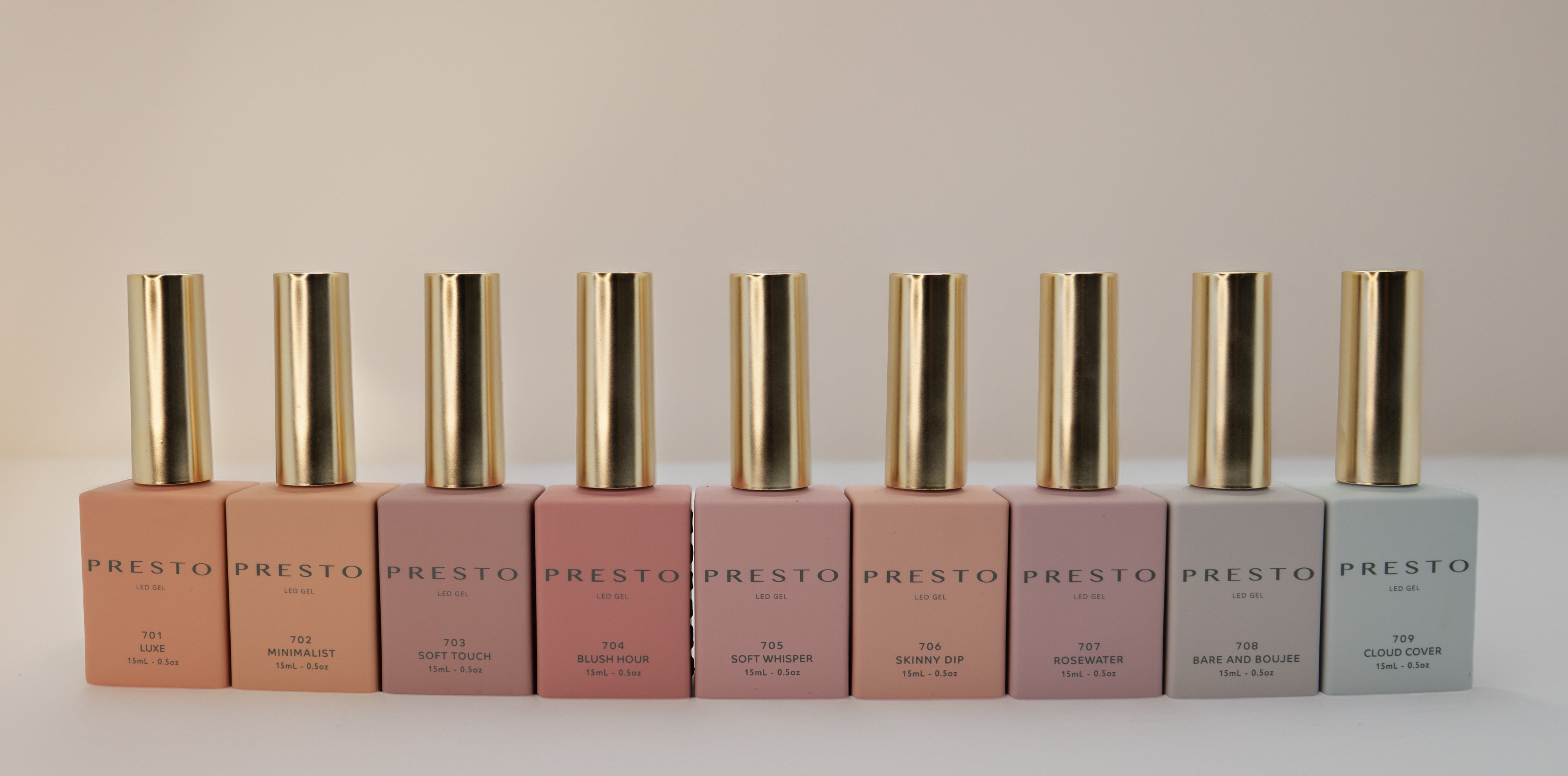 PRESTO Color Series Collection [96 Bottles +SWATCH CARD]