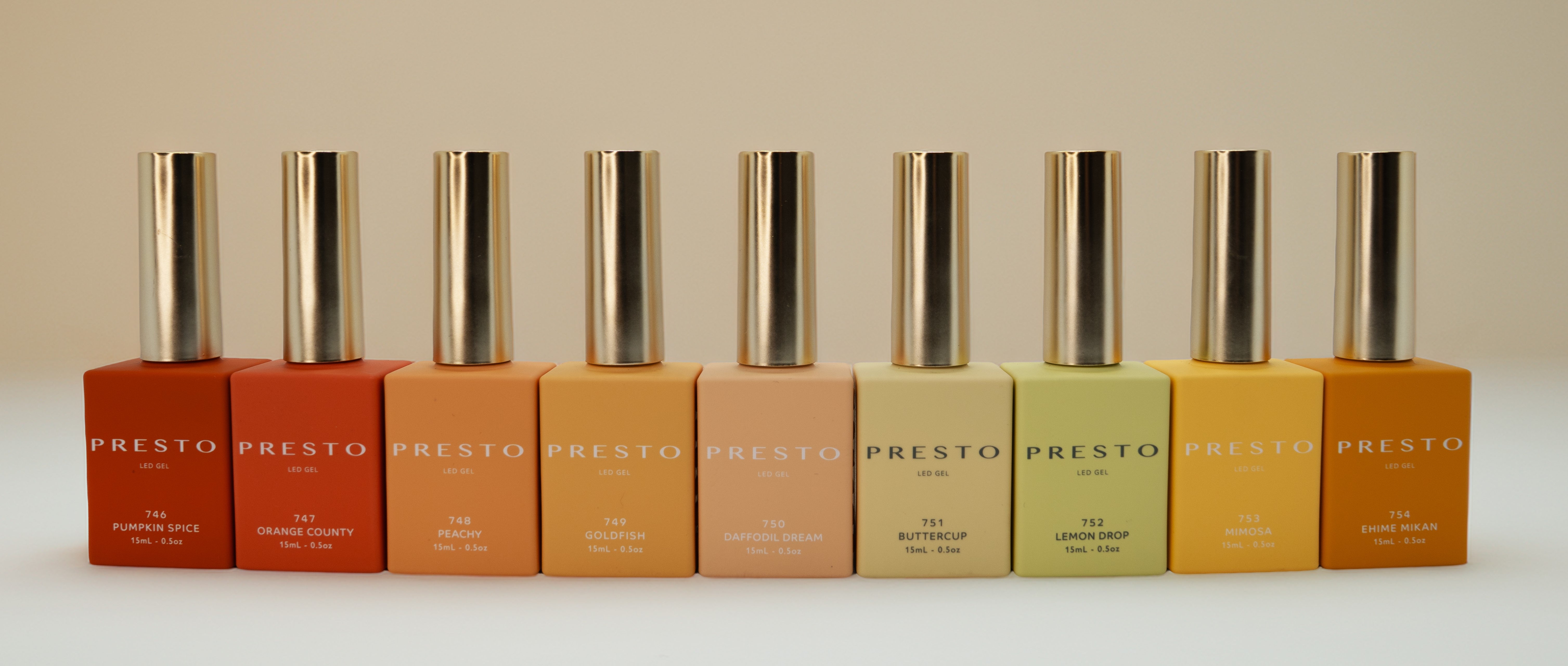 presto カラーセット NEW PRESTO COLOR SERIES SETS – Nail Labo USA