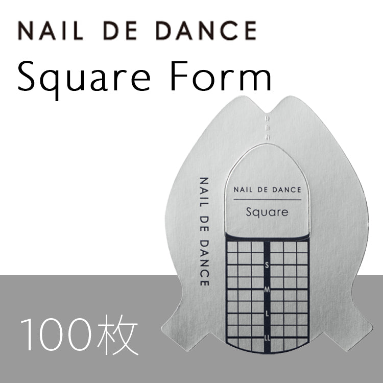 Nail de Dance [NEW] Square Forms 100pcs