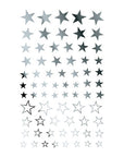 Tsumekira [es] Metallic Star Silver ES-MST-101