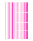 Tsumekira [es] Neon Lines Neon Pink ES-NLI-101 [While Supplies Last]