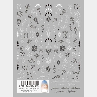 Tsumekira HIDEKAZU One Point Tattoo NN-HDK-012