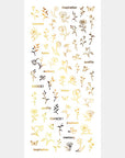 Tsumekira [sg] DAISY'S GARDEN gold no.1 SG-DAI-116