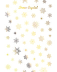 Tsumekira [sg] Snow Crystal Gold SG-YUK-102 [Seasonal]