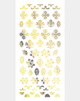 Tsumekira [sg] COLORS NAIL YUU Embroidery Lace Gold SG-YUU-102 [While Supplies Last]