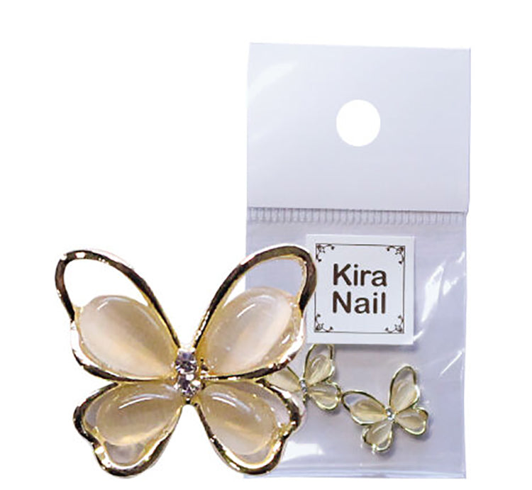 KiraNail Butterfly Wire Shiny Gold PA-BUTT-WSG [While Supplies Last]