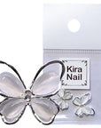 KiraNail Butterfly Wire Shiny White PA-BUTT-WSW