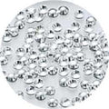Nail Labo Metal Dots Silver #2 (1mm) 200pcs