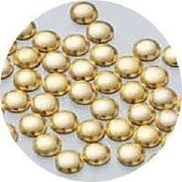 Nail Labo Metal Dots Gold #4 (1.5mm) 200pcs