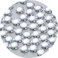 Nail Labo Metal Dots Silver #4 (1.5mm) 200pcs