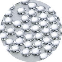 Nail Labo Metal Dots Silver #4 (1.5mm) 200pcs