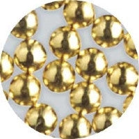 Nail Labo Metal Dots Gold #5 (2mm) 200pcs