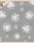 Tsumekira [es] RRIEENEExFILER Organdy Flower White ES-RXF-101