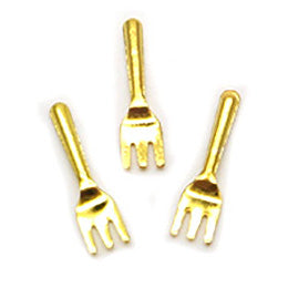 Nail Labo Metal Parts Mini Fork Gold [While Supplies Last]
