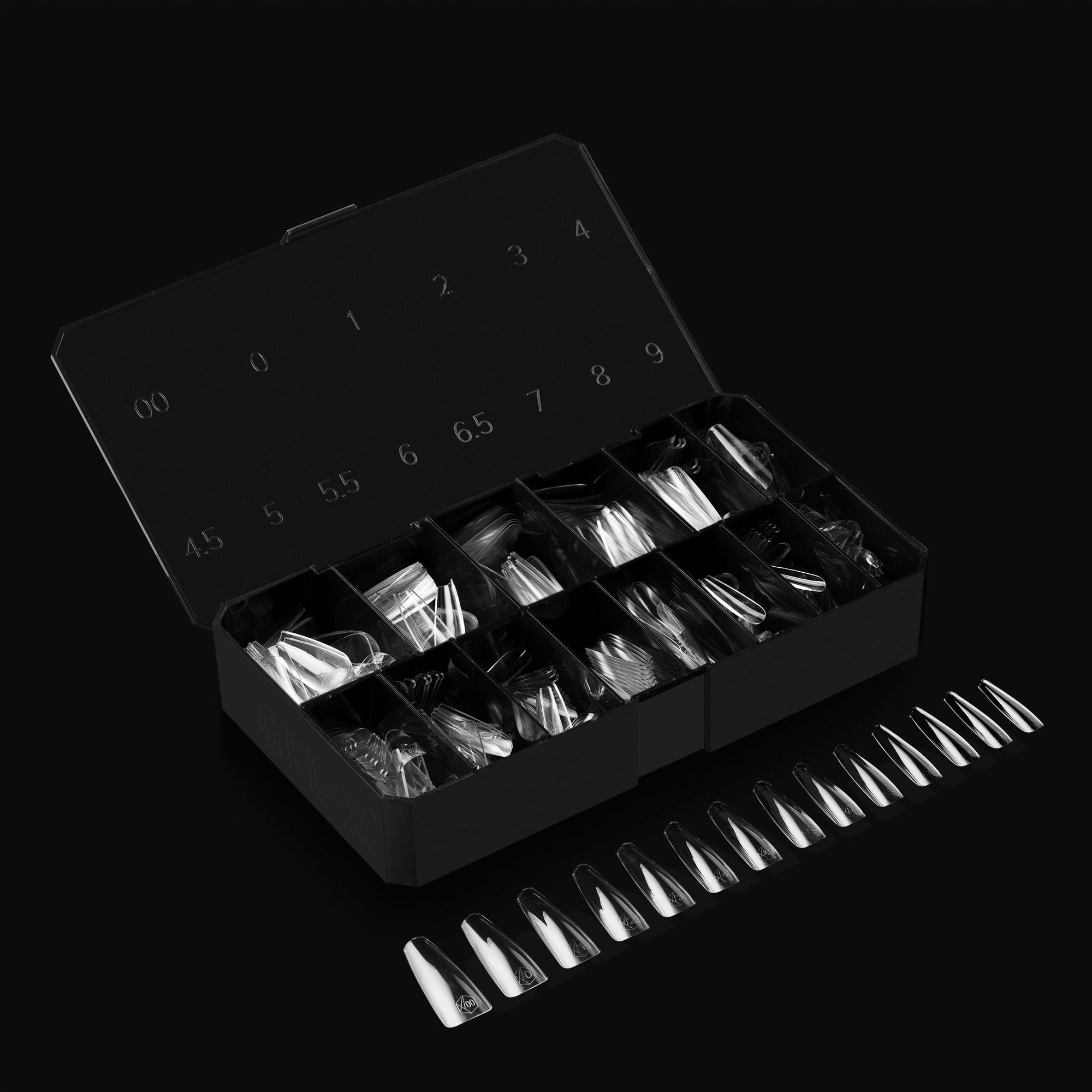 Aprés Gel-X Tips - Natural Coffin Long [600pcs] [NEW]