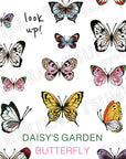 Tsumekira DAISY'S GARDEN BUTTERFLY NN-DAI-114