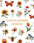 Tsumekira DAISY'S GARDEN ORANGE NN-DAI-122