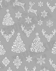 Tsumekira Snow Crystal 10 White Christmas NN-YUK-111