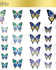 Tsumekira [noble] ELINA Metallic Butterfly 2 NO-ELN-102