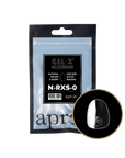 Aprés Gel-X Tips - Natural Round Extra Short [Individual] [50pc] [NEW]