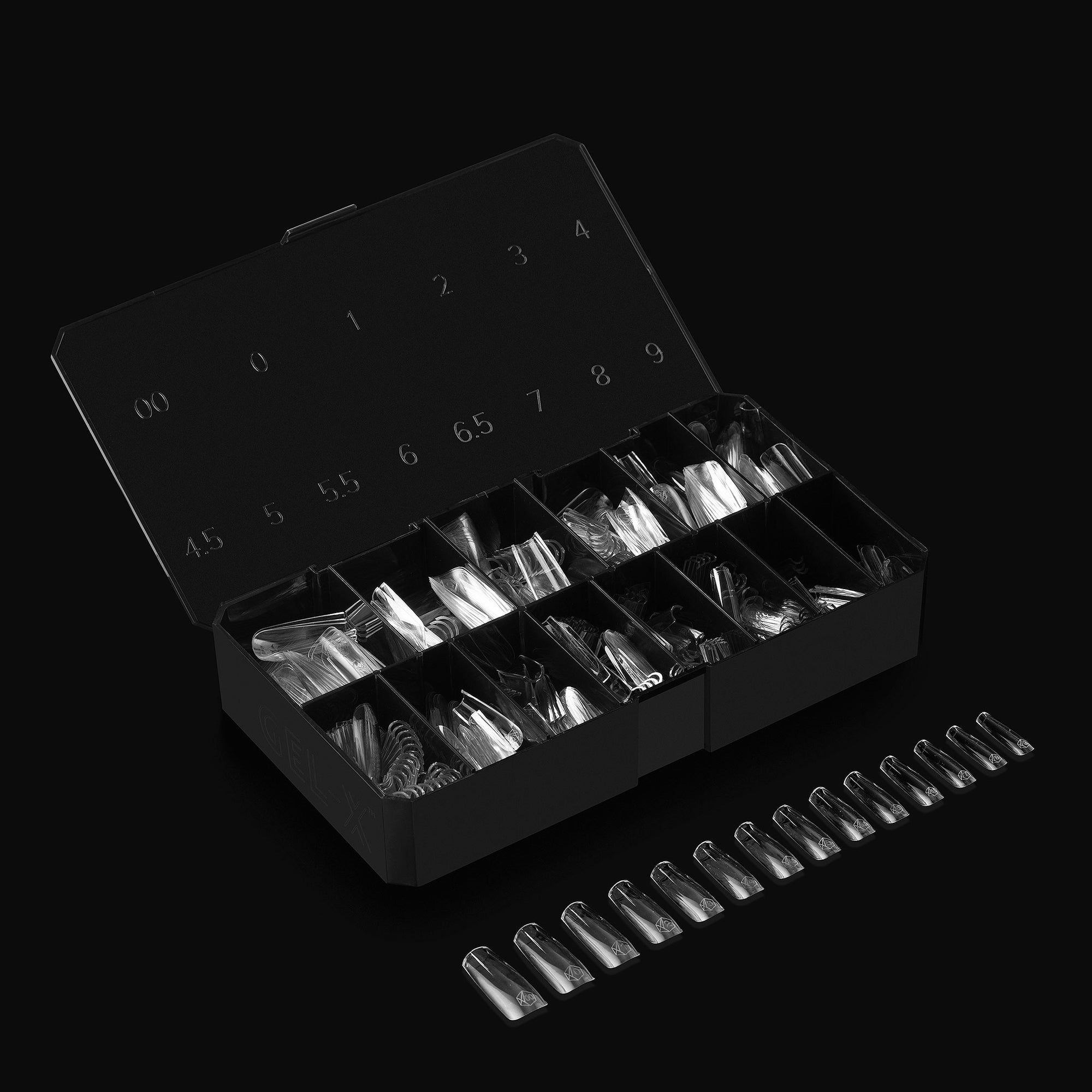 Aprés Gel-X Tips - Natural Square Long [600pcs] [NEW]