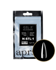 Aprés Gel-X Tips - Natural Stiletto Long [Individual] [50pc] [NEW]