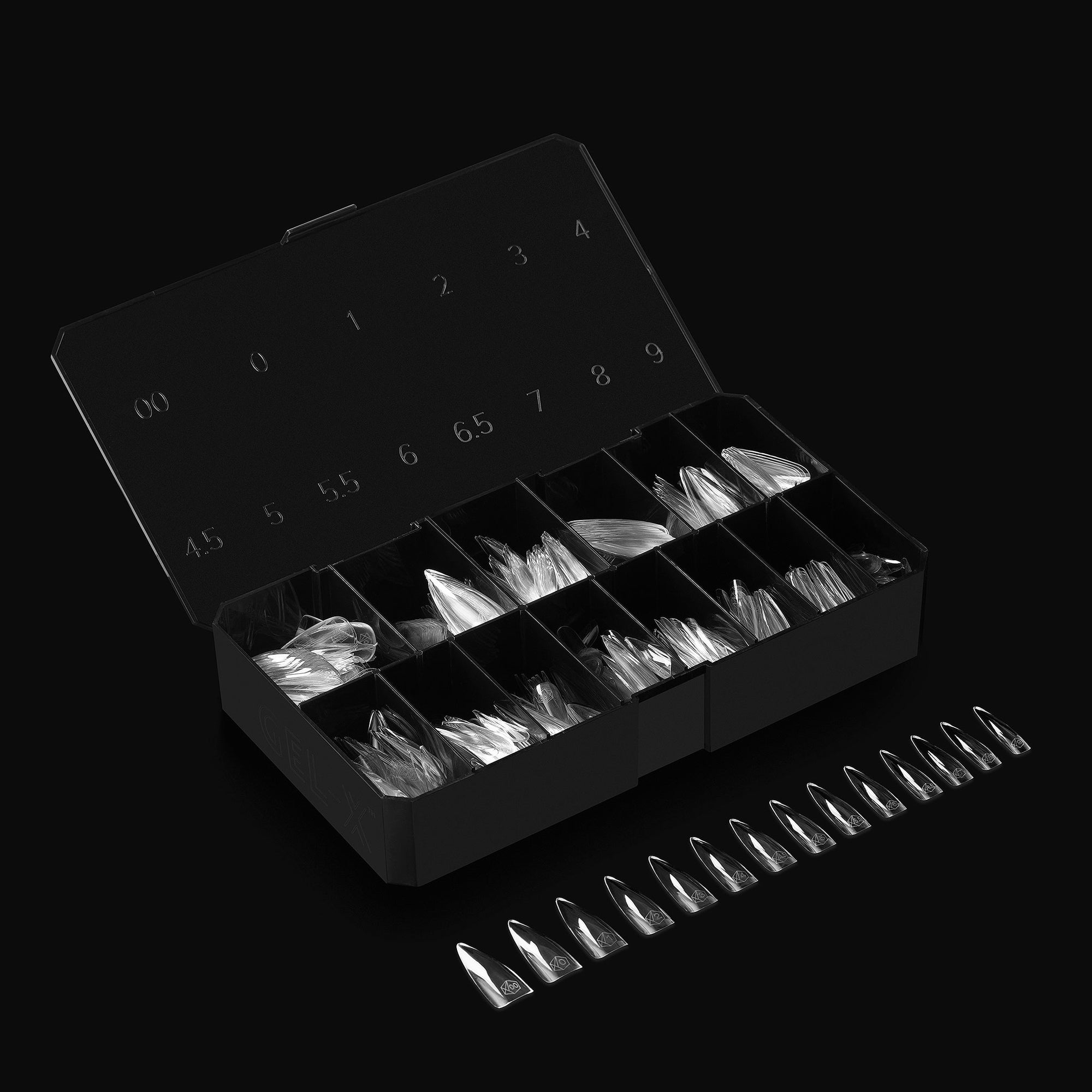 Aprés Gel-X Tips - Natural Stiletto Long [600pcs] [NEW]