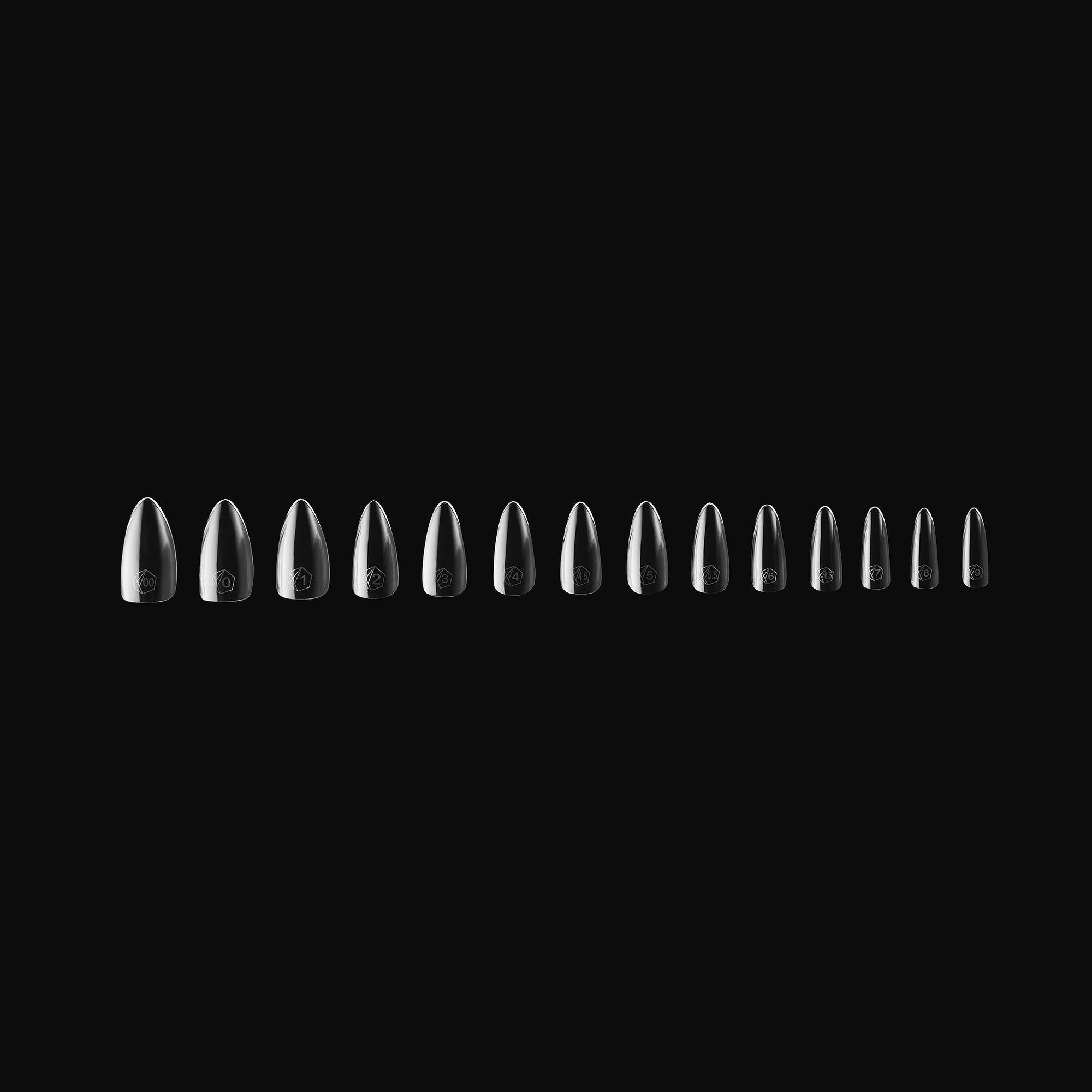 Aprés Gel-X Tips - Natural Stiletto Short [600pcs] [NEW]
