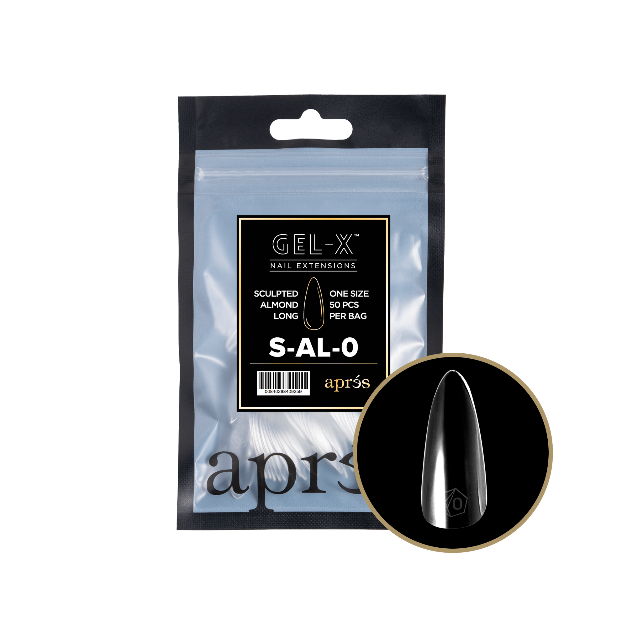 Aprés Gel-X Refill - Sculpted Almond Long