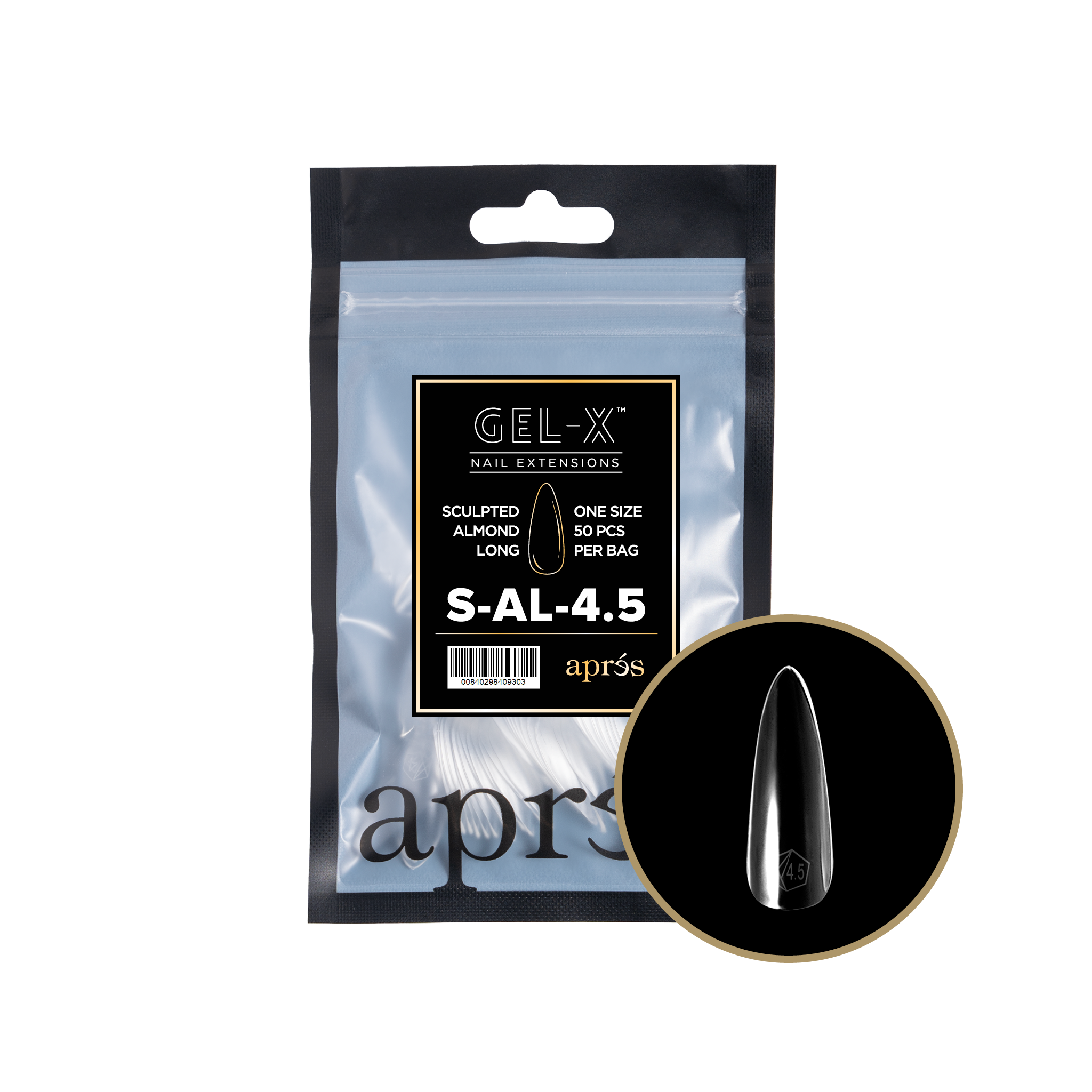 Aprés Gel-X Refill - Sculpted Almond Long