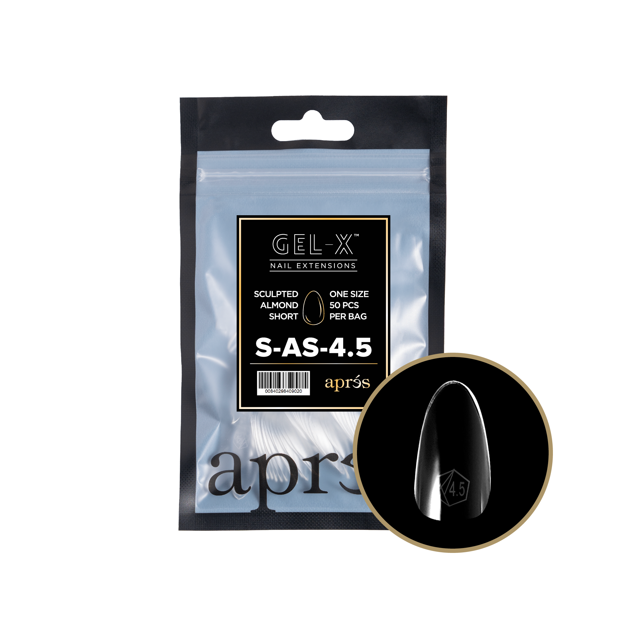 Aprés Gel-X Refill - Sculpted Almond Short
