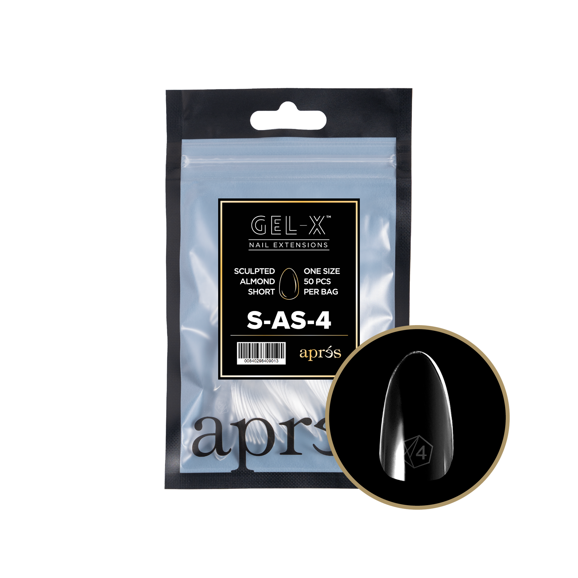 Aprés Gel-X Refill - Sculpted Almond Short