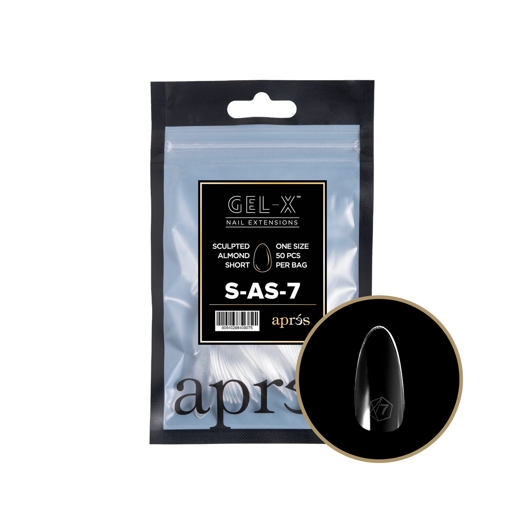 Aprés Gel-X Refill - Sculpted Almond Short