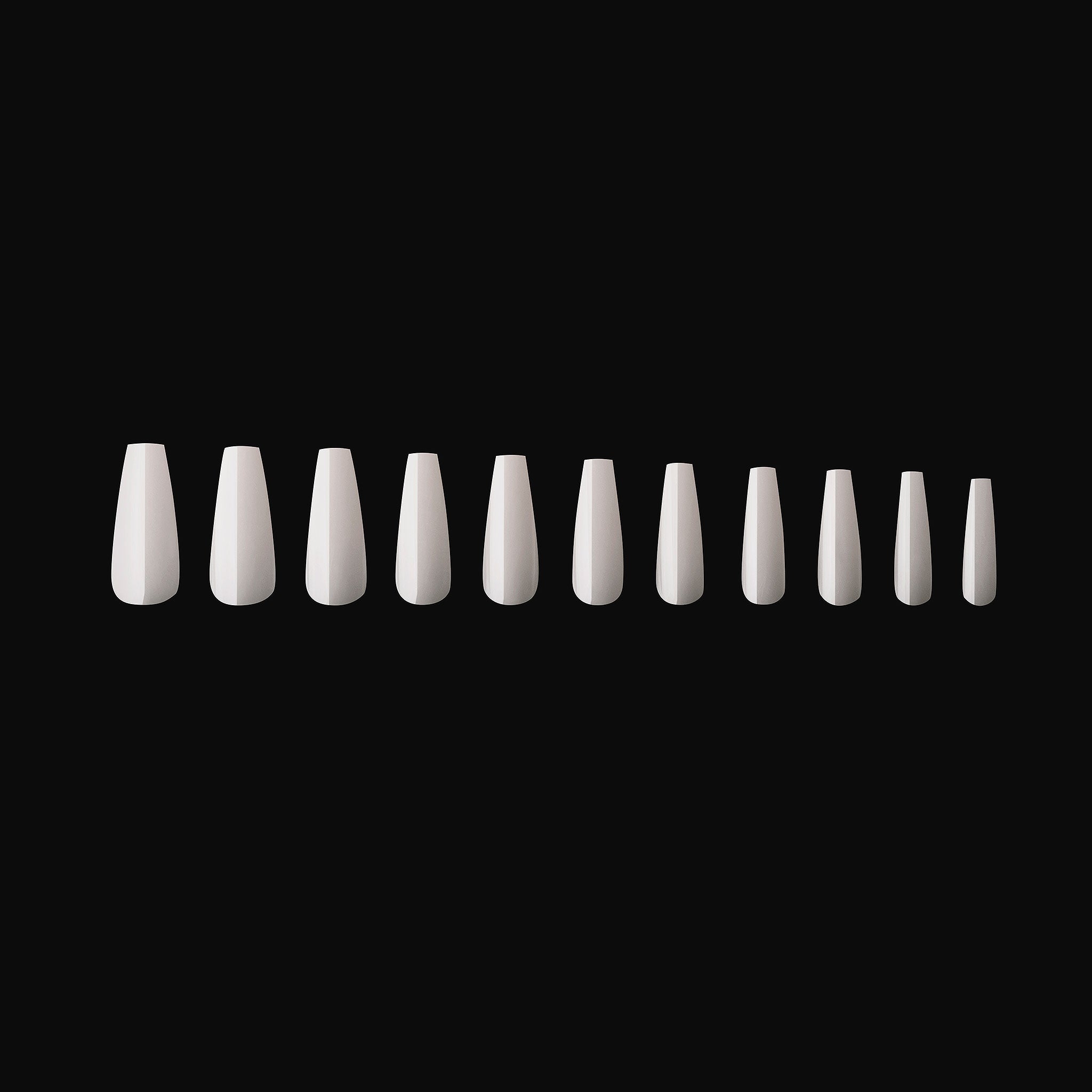 Aprés Gel-X Neutrals Tips - Whitney Sculpted Coffin Long [150pcs]