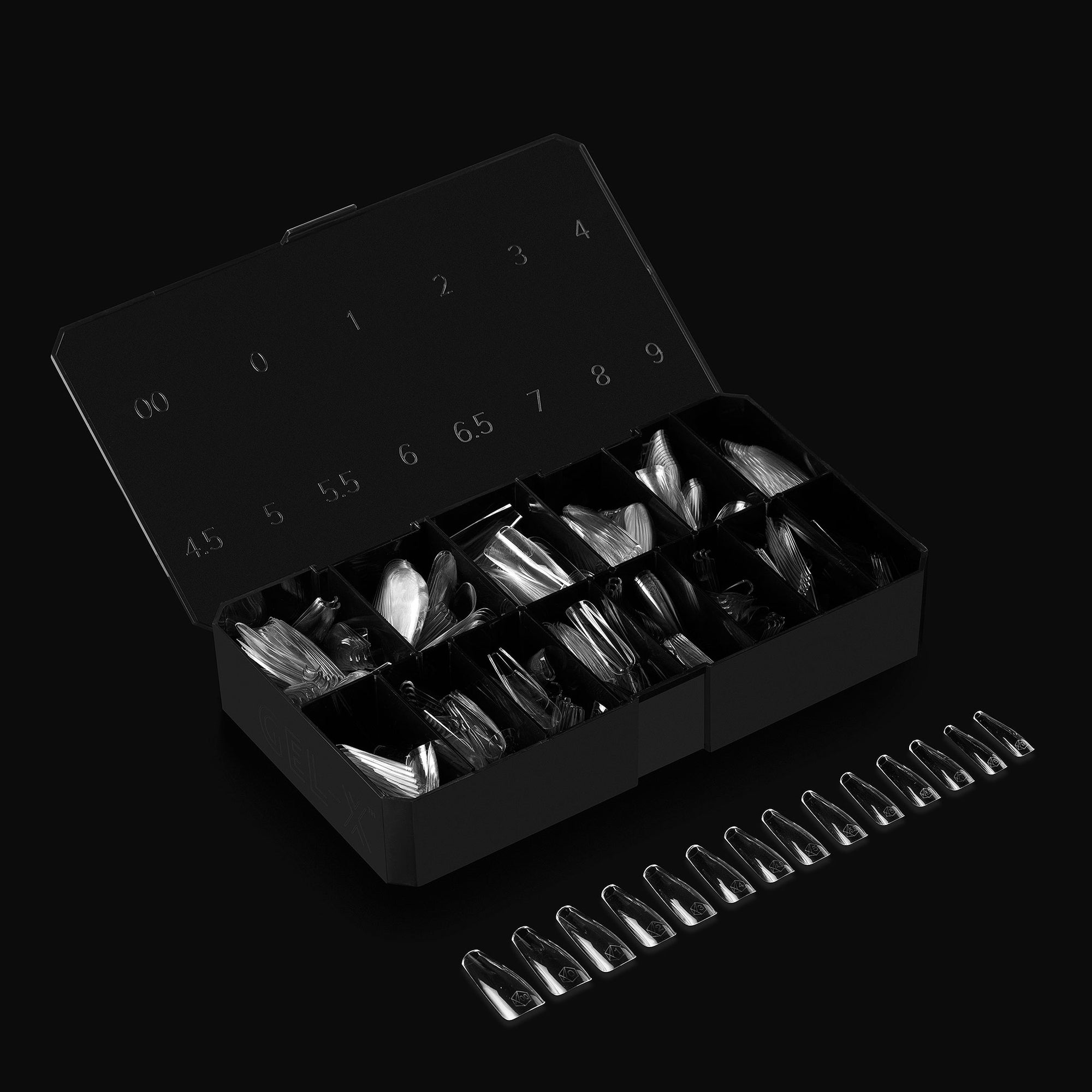 Aprés Gel-X Tips - Sculpted Coffin Long [600pcs] [NEW]