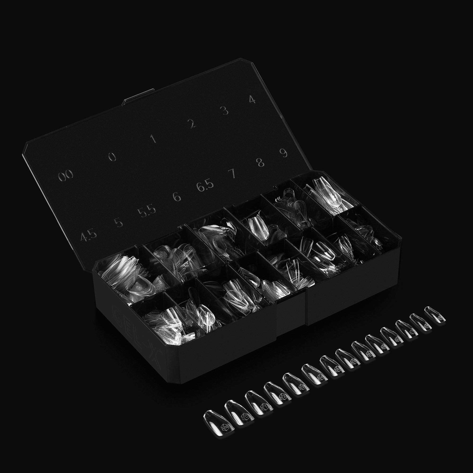 Aprés Gel-X Tips - Sculpted Coffin Medium [600pcs] [NEW]