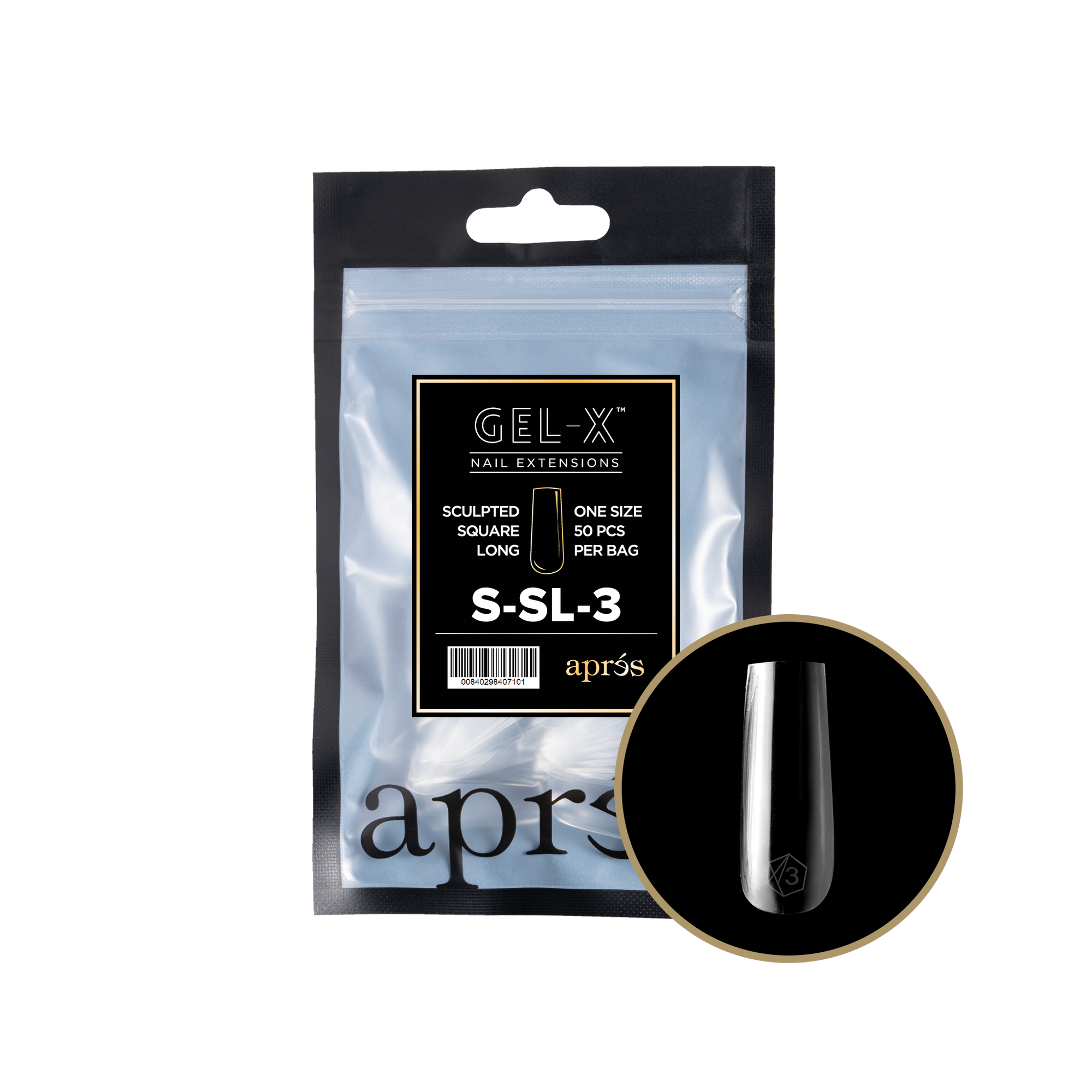 Aprés Gel-X Refill - Sculpted Square Long