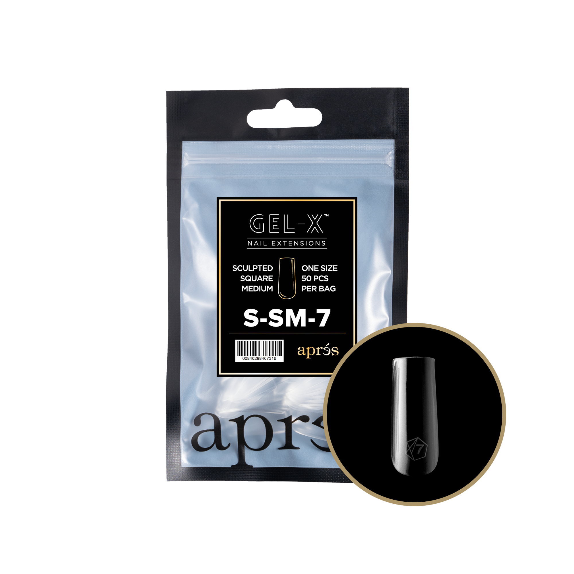 Aprés Gel-X Refill - Sculpted Square Medium