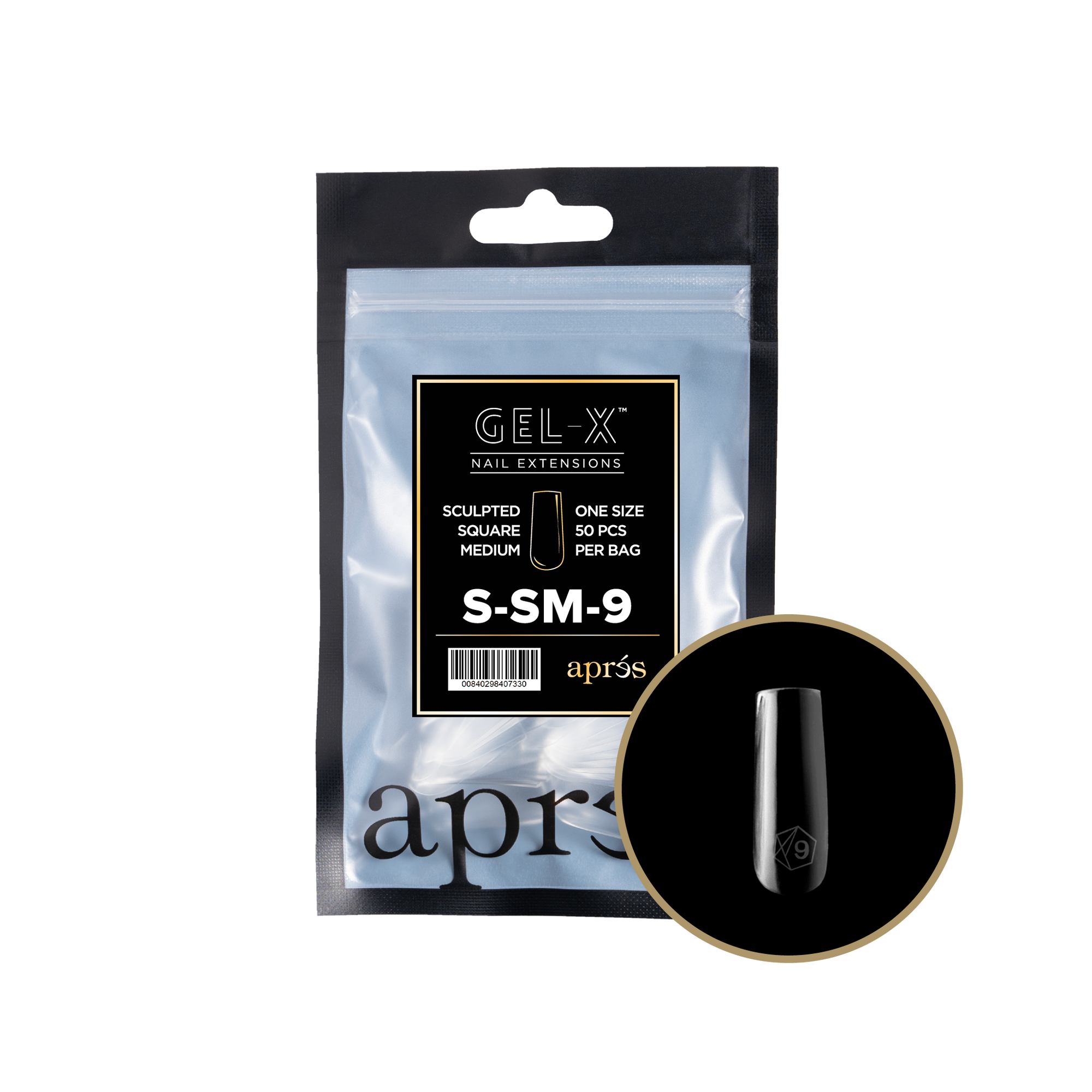 Aprés Gel-X Refill - Sculpted Square Medium