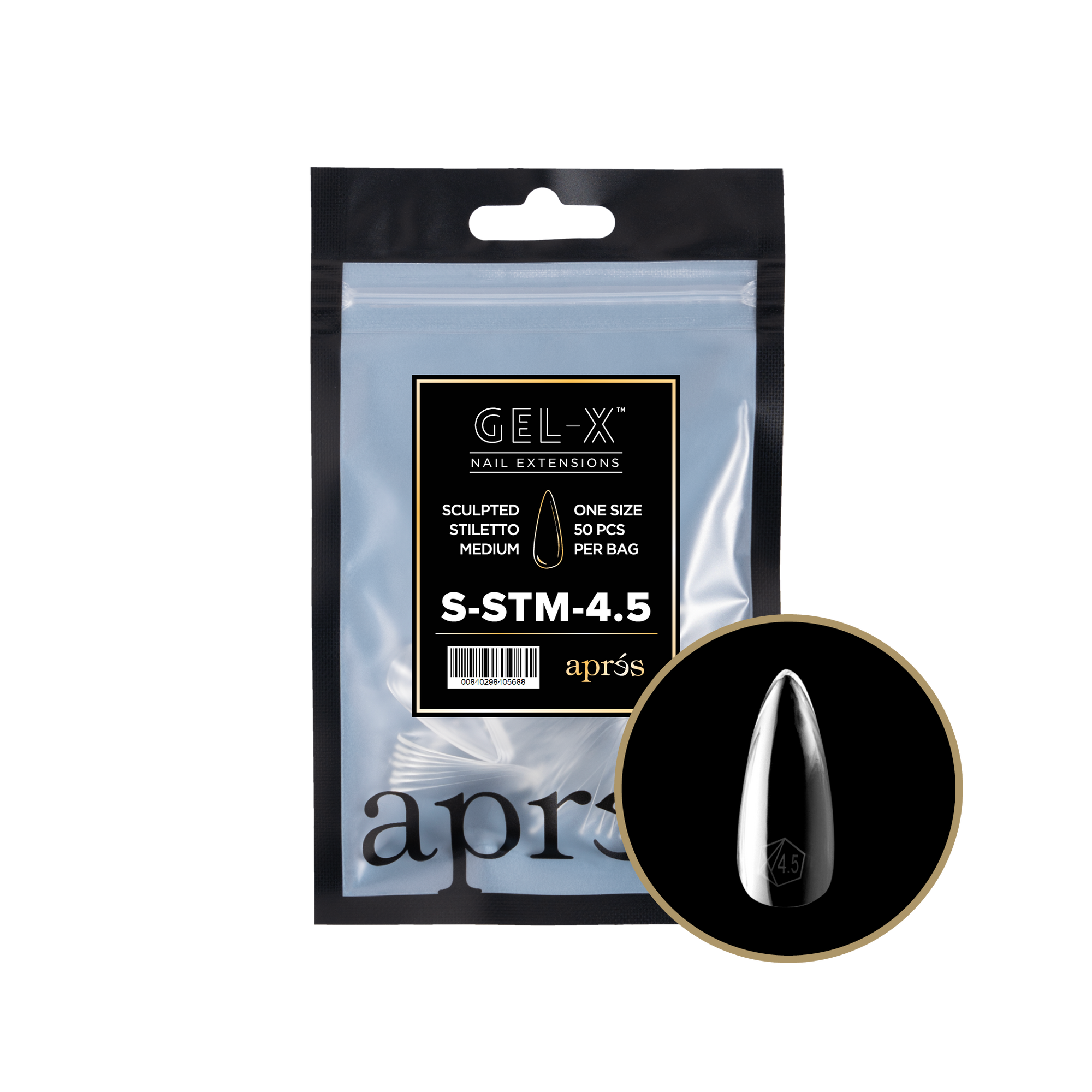 Aprés Gel-X Refill - Sculpted Stiletto Medium