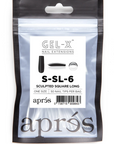 Aprés Gel-X Tips - Sculpted Square Long [Individual] [50pc]