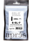 Aprés Gel-X Tips - Sculpted Square Long [Individual] [50pc]