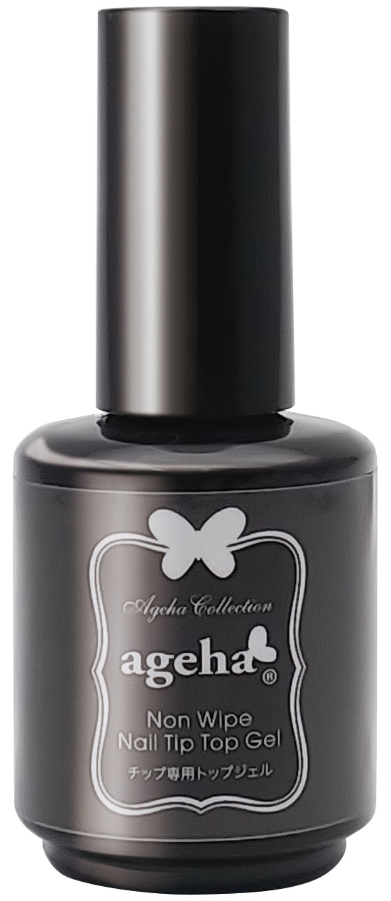 ageha Non-Wipe Top Gel for Nail Tip [Bottle]