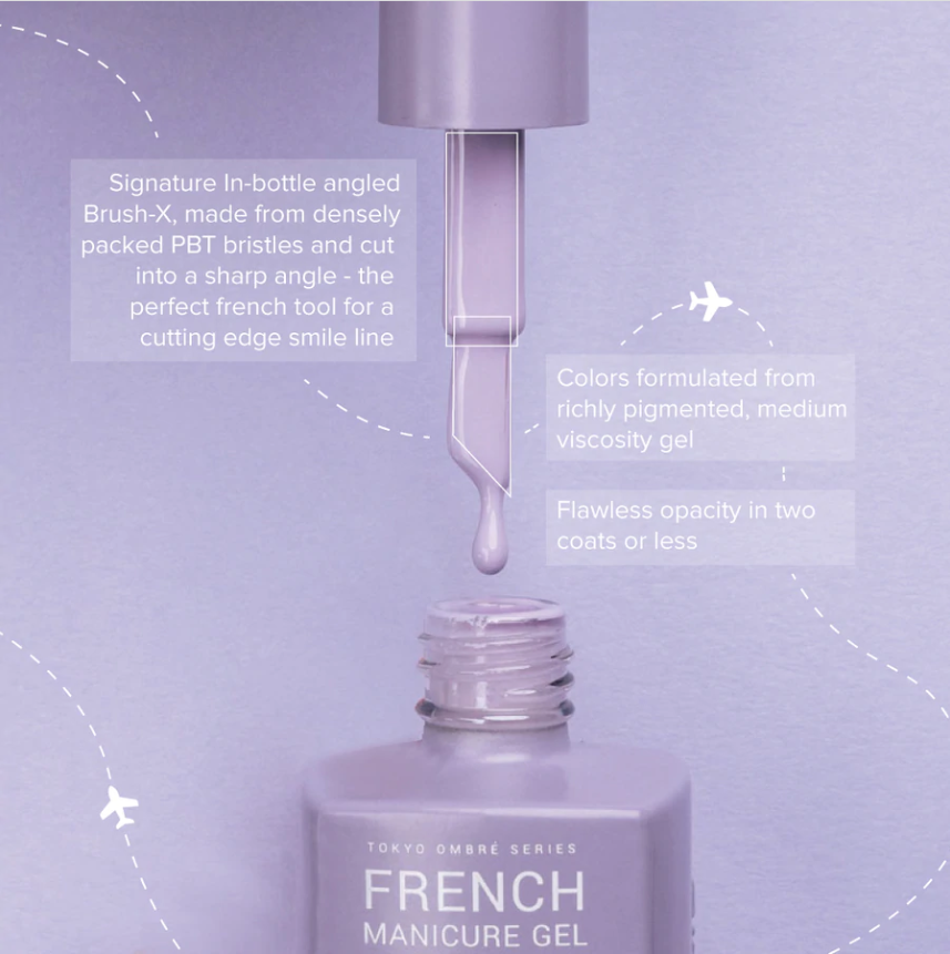 Aprés French Manicure Gel - White