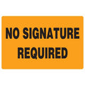 Decline signature confirmation